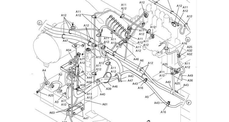 1.086(00) HARNESS ASSY, UPP LC13E00048F1 PAGE 2 OF 3-SK350-8 Kobelco Excavator Parts Number Electronic Catalog EPC Manuals