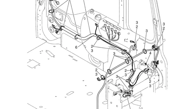 1.089(01) HARNESS ASSY, CAB YN14E00056F1-SK350-8 Kobelco Excavator Parts Number Electronic Catalog EPC Manuals
