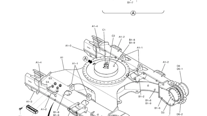 2.000(00) LOWER INSTALLATION STANDARD GROUP LC01F00021F1-SK350-8 Kobelco Excavator Parts Number Electronic Catalog EPC Manuals