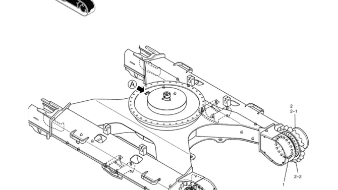 2.001(00) MOTOR INSTAL, PROPEL (H & W) LC53DU0003F1-SK350-8 Kobelco Excavator Parts Number Electronic Catalog EPC Manuals