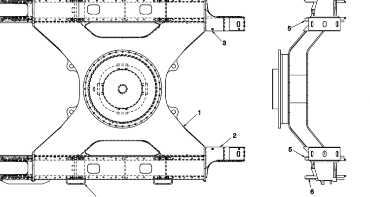 2.004(00) FRAME ASSY, LOW (H & W) LC02FU0019P1-SK350-8 Kobelco Excavator Parts Number Electronic Catalog EPC Manuals