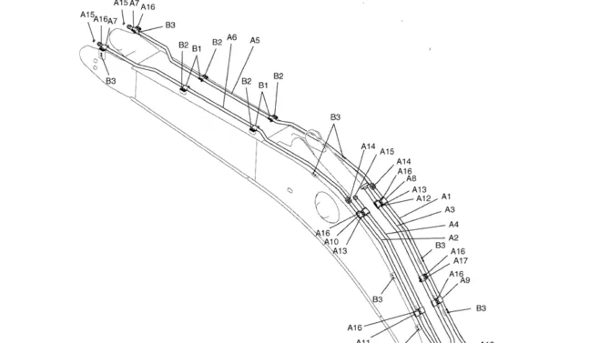 3.004(00) HYD LINES, BOOM STD LC42H00175F1-SK350-8 Kobelco Excavator Parts Number Electronic Catalog EPC Manuals