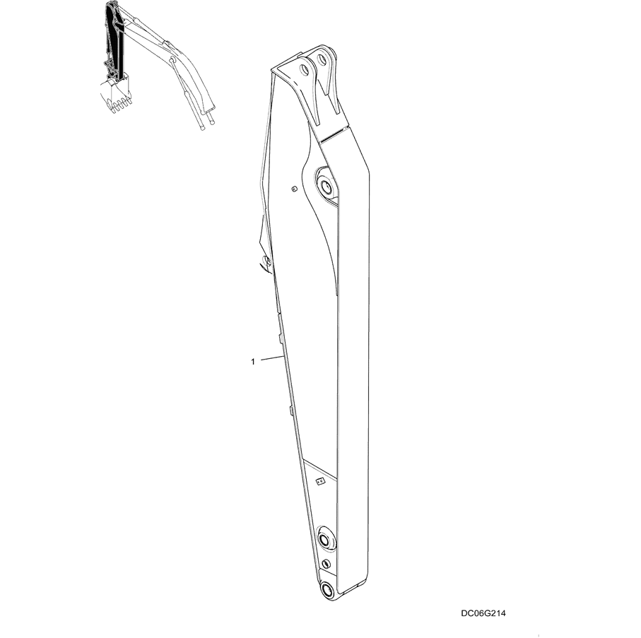 3.013(00) ARM, LONG REACH LC12BU0014F1-SK350-8 Kobelco Excavator Parts Number Electronic Catalog EPC Manuals