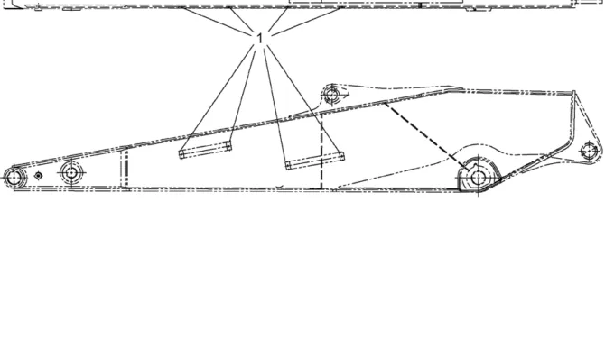 3.014(01) ARM, LONG REACH (ROTATION) LC12B00420P1-SK350-8 Kobelco Excavator Parts Number Electronic Catalog EPC Manuals