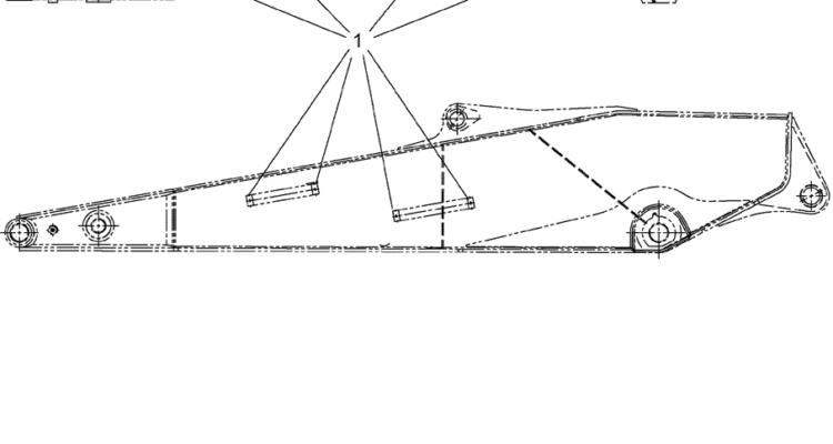 3.014(01) ARM, LONG REACH (ROTATION) LC12B00420P1-SK350-8 Kobelco Excavator Parts Number Electronic Catalog EPC Manuals