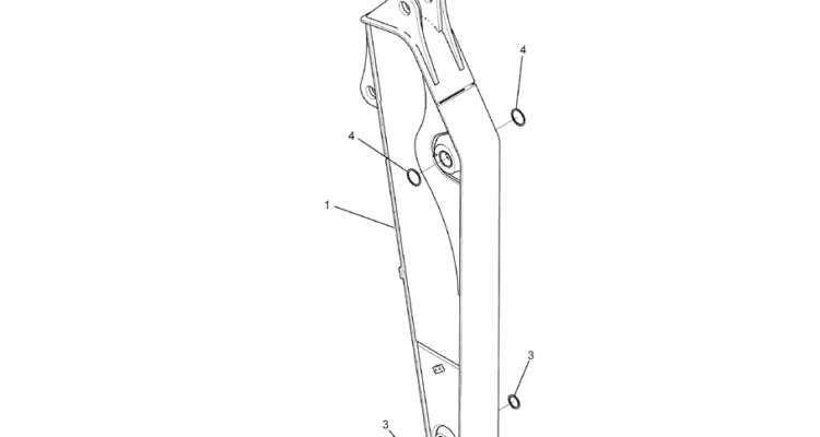 3.017(00) ARM SHORT (ROTATION) LC12B00406F1-SK350-8 Kobelco Excavator Parts Number Electronic Catalog EPC Manuals