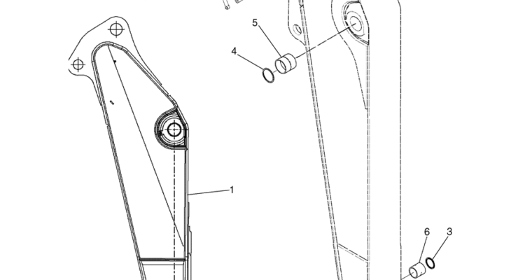 3.018(00) ARM ASSEMBLY, (MASS EXCAVATOR) (LC12BU0015F1)-SK350-8 Kobelco Excavator Parts Number Electronic Catalog EPC Manuals