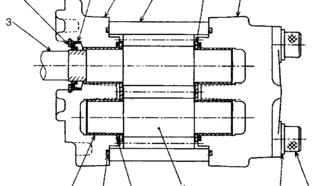 3.032(00) PUMP - GEAR YF10V00003F1-SK350-8 Kobelco Excavator Parts Number Electronic Catalog EPC Manuals