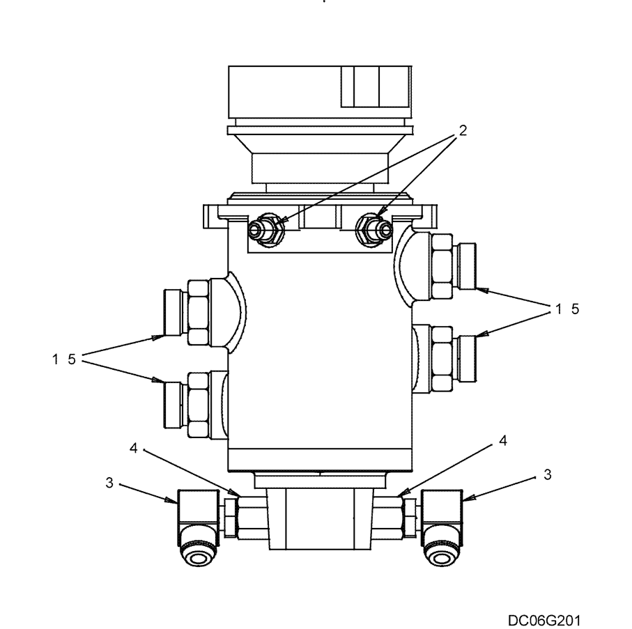 5.036(00) HYD LINES, SWIVEL (H & W) LC19HU0001F1-SK350-8 Kobelco Excavator Parts Number Electronic Catalog EPC Manuals
