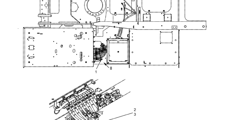 5.042(00) HARNESS ASSY, UPP (PATTERN CHANGE) LC13E00055F1-SK350-8 Kobelco Excavator Parts Number Electronic Catalog EPC Manuals