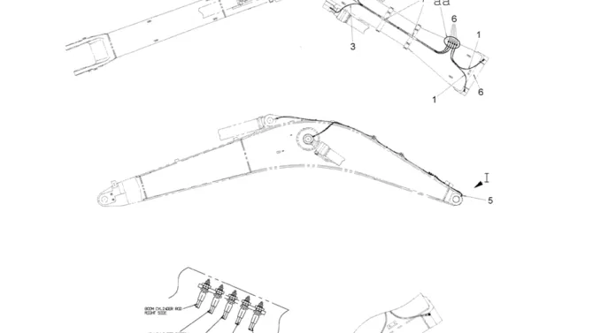 6.019(00) BOOM GROUP (MASS EXCAVATOR) LC02BU0017F1-SK350-8 Kobelco Excavator Parts Number Electronic Catalog EPC Manuals