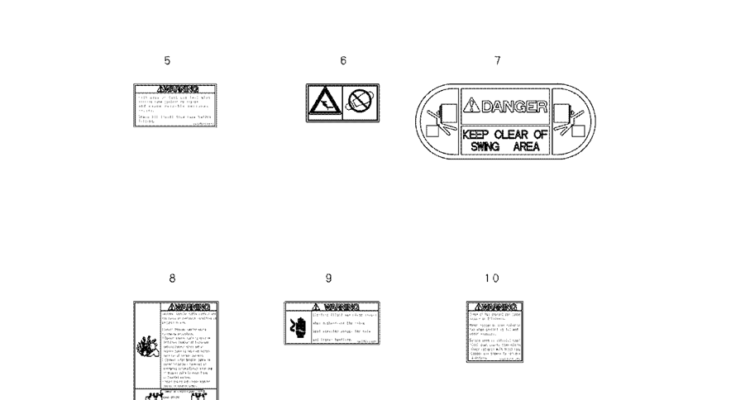 7.007(00) NAME PLATE, FRAME - LABELS YN22T00340F2 PAGE 2 OF 2-SK350-8 Kobelco Excavator Parts Number Electronic Catalog EPC Manuals