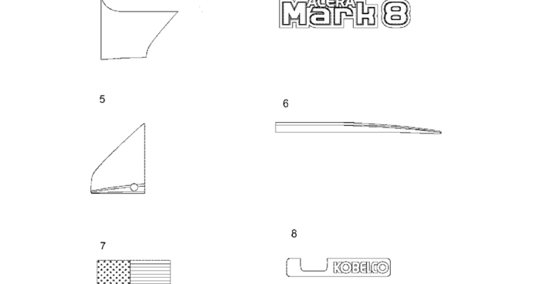 7.014(00) NAME PLATE INSTALLATION, (EXTERIOR) LABELS LC22TU0007F1-SK350-8 Kobelco Excavator Parts Number Electronic Catalog EPC Manuals