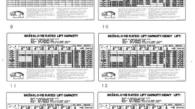 7.017(00) NAME PLATE INSTALLATION, LABEL LC22T00097F4-F6-SK350-8 Kobelco Excavator Parts Number Electronic Catalog EPC Manuals