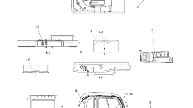 7.021(00) NAME PLATE INSTALLATION, (PATTERN CHANGE) LABEL LOCATION YN22T00341F2-SK350-8 Kobelco Excavator Parts Number Electronic Catalog EPC Manuals