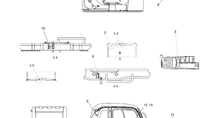 7.021(00) NAME PLATE INSTALLATION, (PATTERN CHANGE) LABEL LOCATION YN22T00341F2-SK350-8 Kobelco Excavator Parts Number Electronic Catalog EPC Manuals