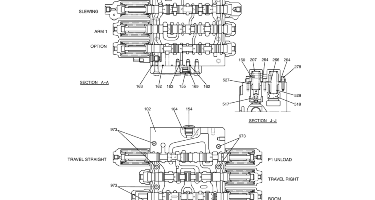 8.001(00) VALVE ASSY, CONTROL LC30V00028F1 (HC001) PAGE 2 OF 5-SK350-8 Kobelco Excavator Parts Number Electronic Catalog EPC Manuals