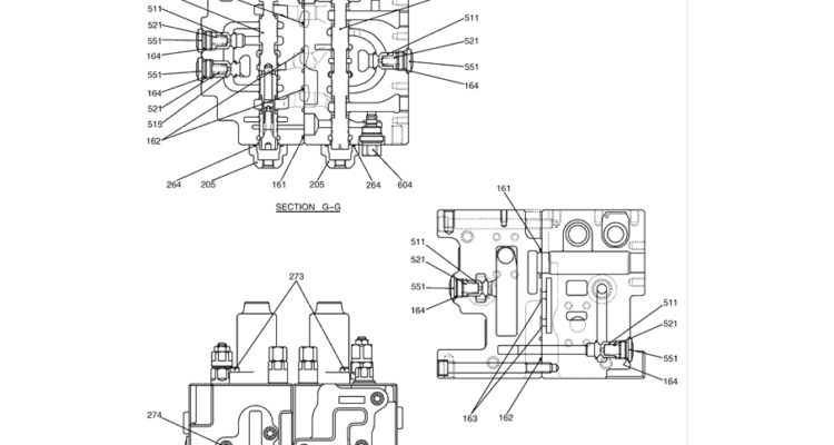 8.004(00) VALVE ASSY, CONTROL LC30V00028F1 (HC001) PAGE 5 OF 5-SK350-8 Kobelco Excavator Parts Number Electronic Catalog EPC Manuals