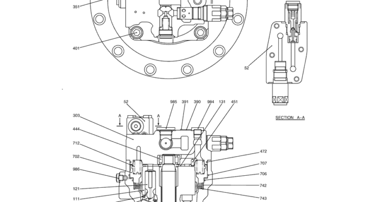 8.008(00) MOTOR ASSY (SWING) LC15V00022F1 (HC300)-SK350-8 Kobelco Excavator Parts Number Electronic Catalog EPC Manuals