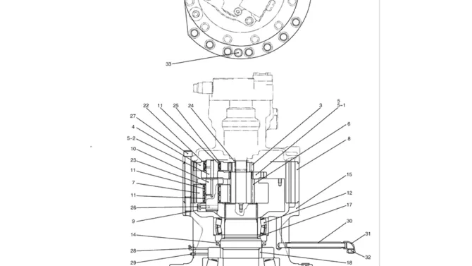 8.009(00) REDUCTION ASSY (SWING) LC32W00007F1 (HC310)-SK350-8 Kobelco Excavator Parts Number Electronic Catalog EPC Manuals