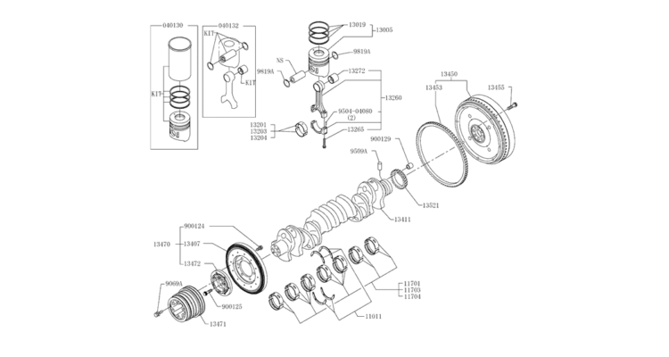 9.006(00) MAIN MOVING PARTS 12-00 (HINO ENGINE TYPE J08ETM-KSDA)-SK350-8 Kobelco Excavator Parts Number Electronic Catalog EPC Manuals