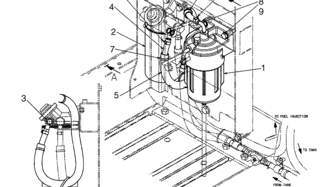 9.015.01(00) FUEL FILTER KIT, MODIFCATION (LC32T00017F1)-SK350-8 Kobelco Excavator Parts Number Electronic Catalog EPC Manuals
