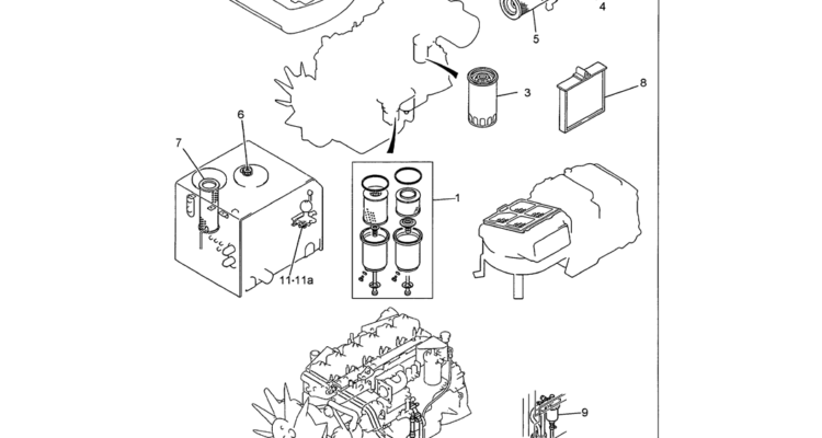 00-001 FILTER LIST-Kobelco SK480LC-6E SK480-6S SK480LC-6 SK450-6 Excavator Parts Number Electronic Catalog EPC Manuals
