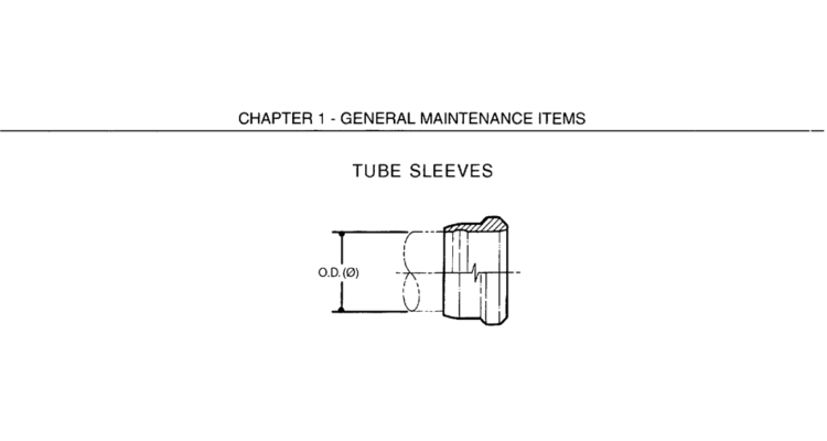 00-002 HYDRAULIC SERVICE COMPONENTS FITTINGS--TUBE SLEEVES-Kobelco SK480LC-6E SK480-6S SK480LC-6 SK450-6 Excavator Parts Number Electronic Catalog EPC Manuals