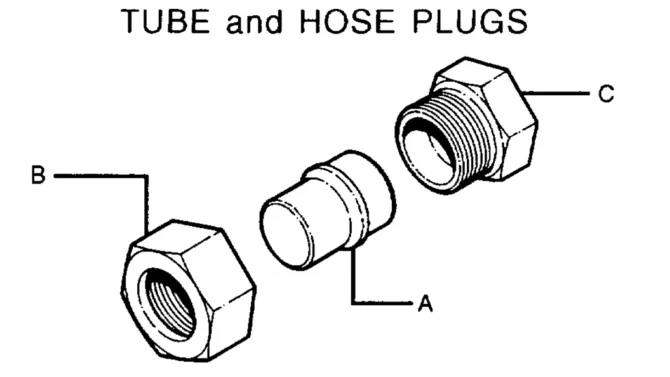 00-004 HYDRAULIC SERVICE COMPONENTS - TUBE AND HOSE PLUGS-SK330LC-6E SK330-6E SK350LC-6E Kobelco Excavator Parts Number Electronic Catalog EPC Manuals
