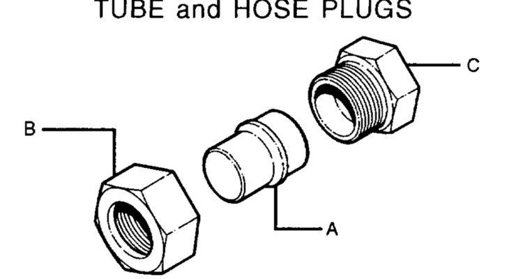 00-004 HYDRAULIC SERVICE COMPONENTS - TUBE AND HOSE PLUGS-SK330LC-6E SK330-6E SK350LC-6E Kobelco Excavator Parts Number Electronic Catalog EPC Manuals