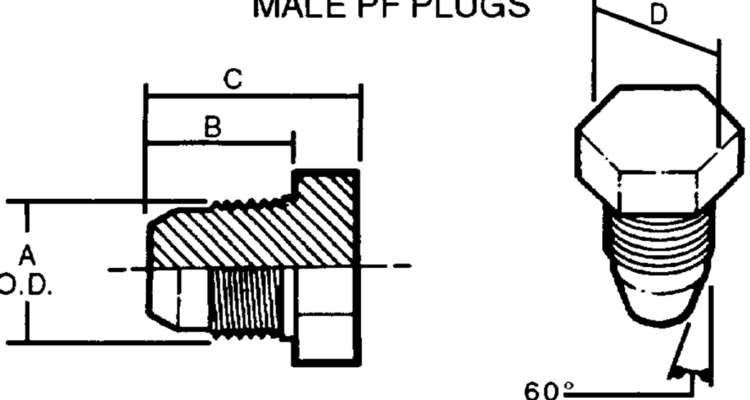 00-006 HYDRAULIC SERVICE COMPONENTS - MALE PF PLUGS-SK330LC-6E SK330-6E SK350LC-6E Kobelco Excavator Parts Number Electronic Catalog EPC Manuals