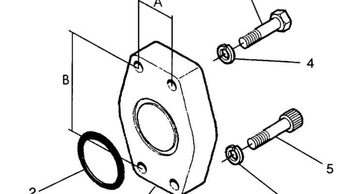 00 008 HYDRAULIC SERVICE COMPONENTS – 4 BOLT FLANGE CAPS