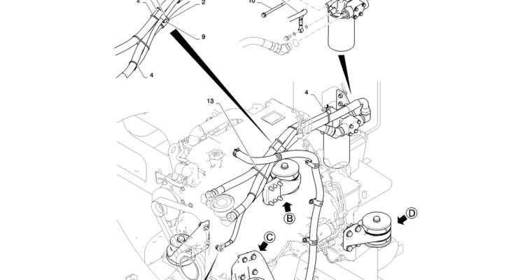01-005(01)ENGINE INSTALL-SK235SR-2 SK235SRLC-2 SK235SR Kobelco Excavator Parts Number Electronic Catalog EPC Manuals
