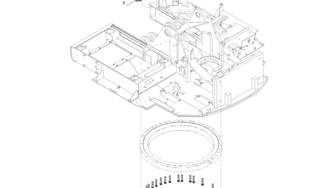 01-006(01)FRAME GROUP, UPPER-SK235SR-2 SK235SRLC-2 SK235SR Kobelco Excavator Parts Number Electronic Catalog EPC Manuals
