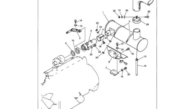 01-009 MUFFLER ASSEMBLY-SK330LC-6E SK330-6E SK350LC-6E Kobelco Excavator Parts Number Electronic Catalog EPC Manuals