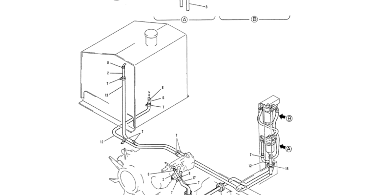 01-010 FUEL LINES-Kobelco SK200-3 SK200LC-5 SK200 Excavator Parts Number Electronic Catalog EPC Manuals