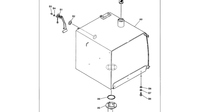 01-011 FUEL TANK ASSEMBLY P/N LC20P00020F1-SK330LC-6E SK330-6E SK350LC-6E Kobelco Excavator Parts Number Electronic Catalog EPC Manuals