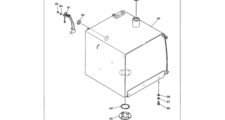 01-011 FUEL TANK ASSEMBLY P/N LC20P00020F1-SK330LC-6E SK330-6E SK350LC-6E Kobelco Excavator Parts Number Electronic Catalog EPC Manuals
