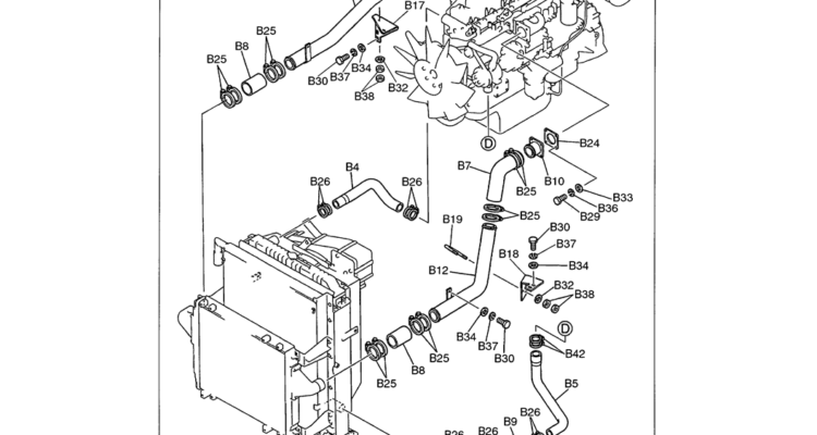 01-011 RADIATOR HOSES AND TUBES-Kobelco SK480LC-6E SK480-6S SK480LC-6 SK450-6 Excavator Parts Number Electronic Catalog EPC Manuals