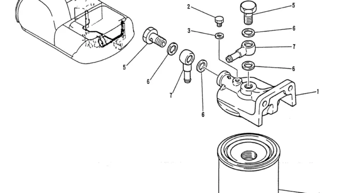 01-012 FILTER ASSY-Kobelco SK120LC-5 SK120-V SK120LC-3 Excavator Parts Number Electronic Catalog EPC Manuals