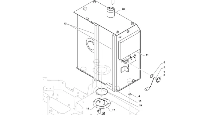 01-013(00)FUEL TANK INSTALL-SK235SR-2 SK235SRLC-2 SK235SR Kobelco Excavator Parts Number Electronic Catalog EPC Manuals