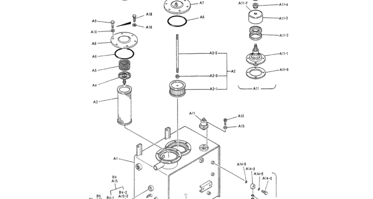 01-014 TANK ASSY, HYDR-Kobelco SK200-3 SK200LC-5 SK200 Excavator Parts Number Electronic Catalog EPC Manuals