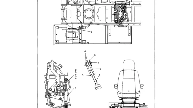 01-015 ENGINE CONTROL ASSEMBLY-SK330LC-6E SK330-6E SK350LC-6E Kobelco Excavator Parts Number Electronic Catalog EPC Manuals