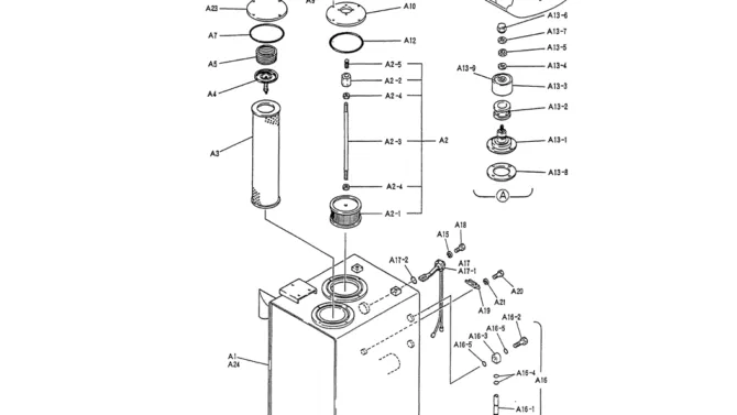 01-015 TANK ASSY, HYD-Kobelco SK120LC-5 SK120-V SK120LC-3 Excavator Parts Number Electronic Catalog EPC Manuals