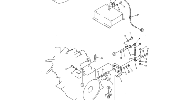 01-016 CONTROL ASSY, ENGINE-Kobelco SK120LC-5 SK120-V SK120LC-3 Excavator Parts Number Electronic Catalog EPC Manuals