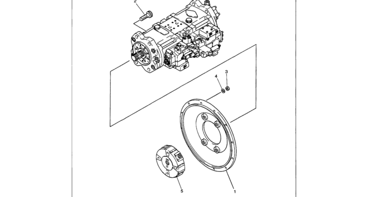 01-016 POWER TAKEOFF ASSEMBLY-SK330LC-6E SK330-6E SK350LC-6E Kobelco Excavator Parts Number Electronic Catalog EPC Manuals