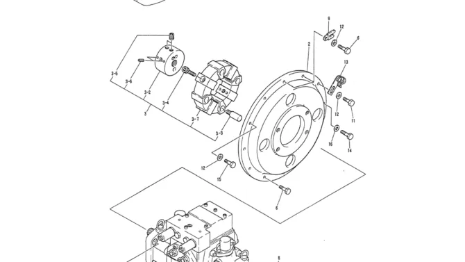 01-017 POWER TAKE-OFF ASSY-Kobelco SK120LC-5 SK120-V SK120LC-3 Excavator Parts Number Electronic Catalog EPC Manuals