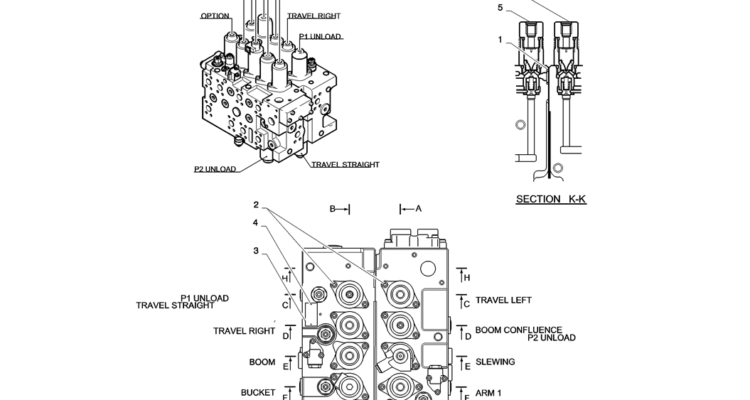 01-017(02)VALVE INSTALL-SK235SR-2 SK235SRLC-2 SK235SR Kobelco Excavator Parts Number Electronic Catalog EPC Manuals