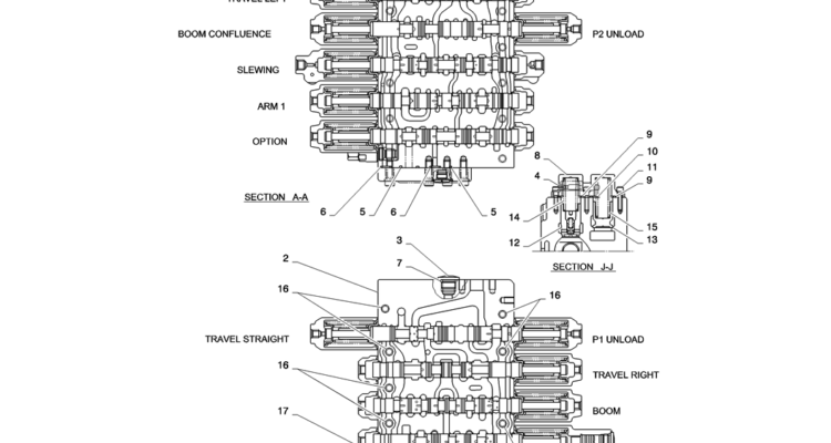 01-017(03)VALVE INSTALL-SK235SR-2 SK235SRLC-2 SK235SR Kobelco Excavator Parts Number Electronic Catalog EPC Manuals