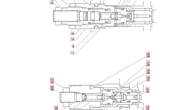 01-017(07)VALVE INSTALL-SK235SR-2 SK235SRLC-2 SK235SR Kobelco Excavator Parts Number Electronic Catalog EPC Manuals